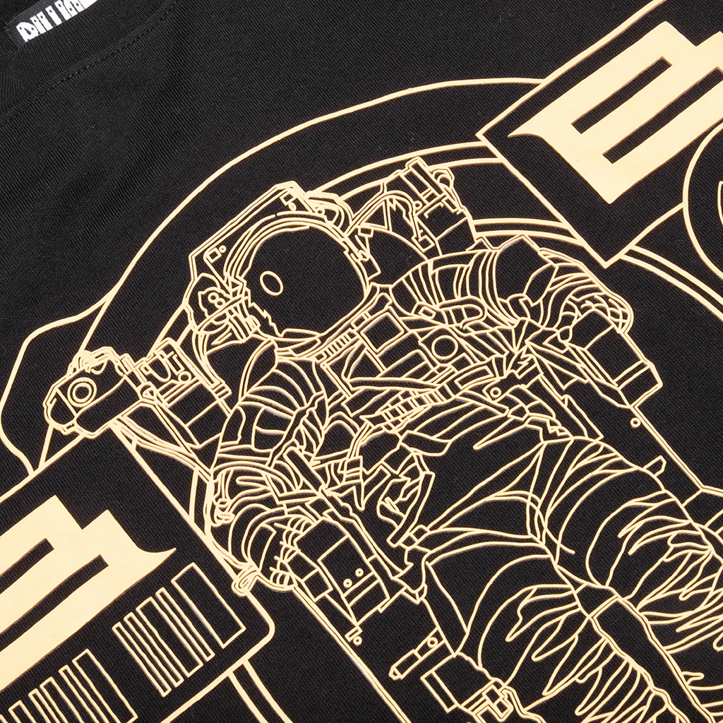Process L/S Tee - Black - Image 3