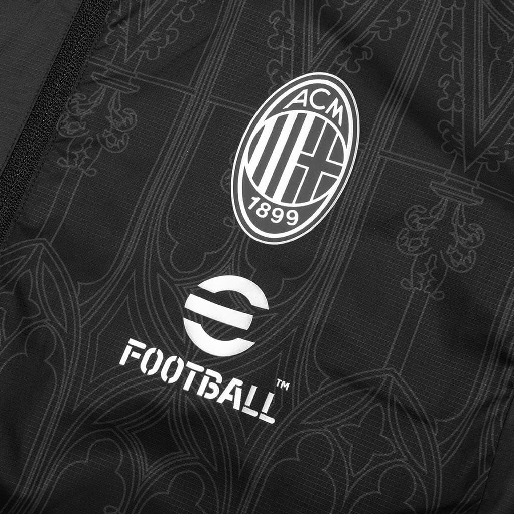 Puma AC Milan x Pleasures Prematch Jacket - Black - Image 4
