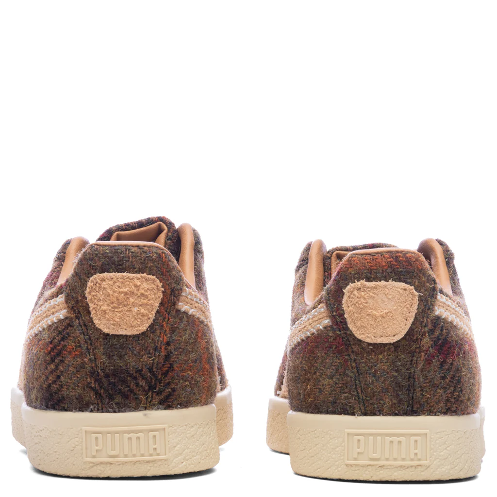 Clyde Harris Tweed - Khaki - Image 4
