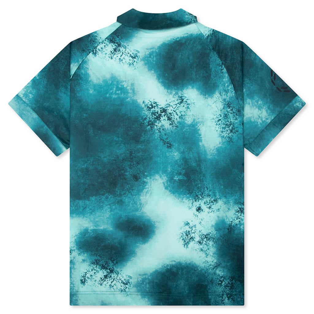 Puma x F1 S/S Button Up Shirt - Mint Melt - Image 2