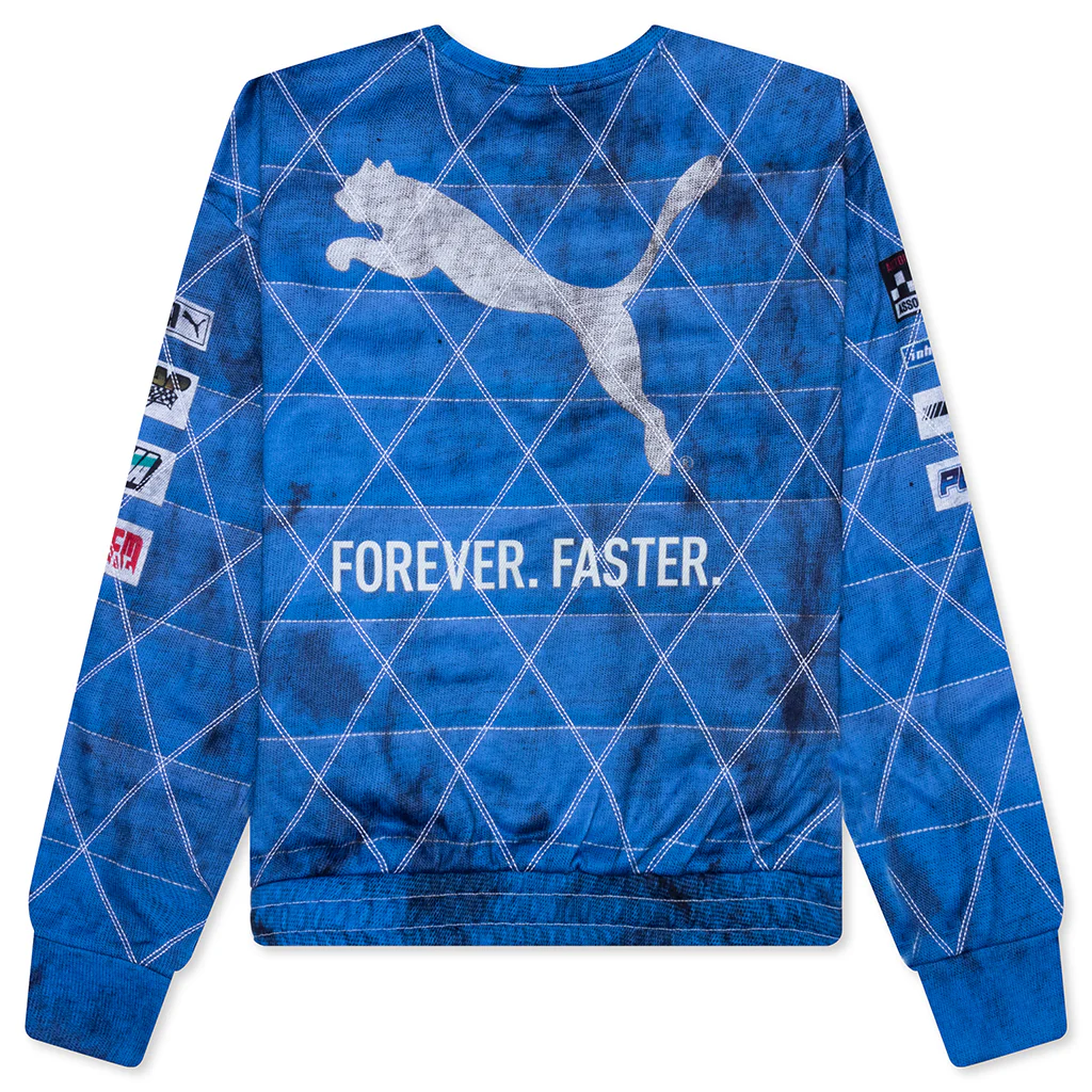 Puma x A$AP Rocky Quilted Sweat Shirt - Clyde Royal - Image 2