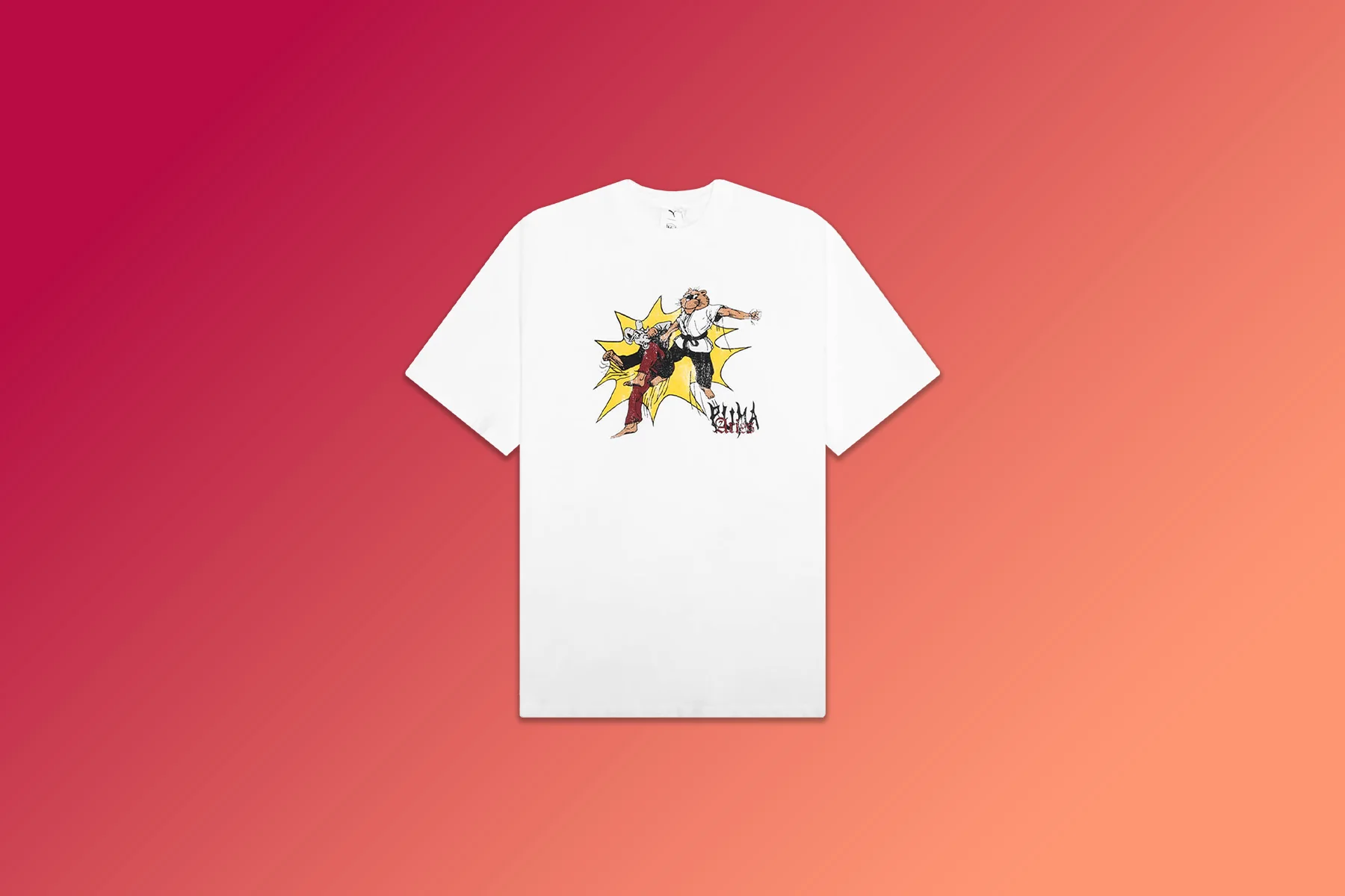 Puma x Aries Graphic Tee - White - Image 6