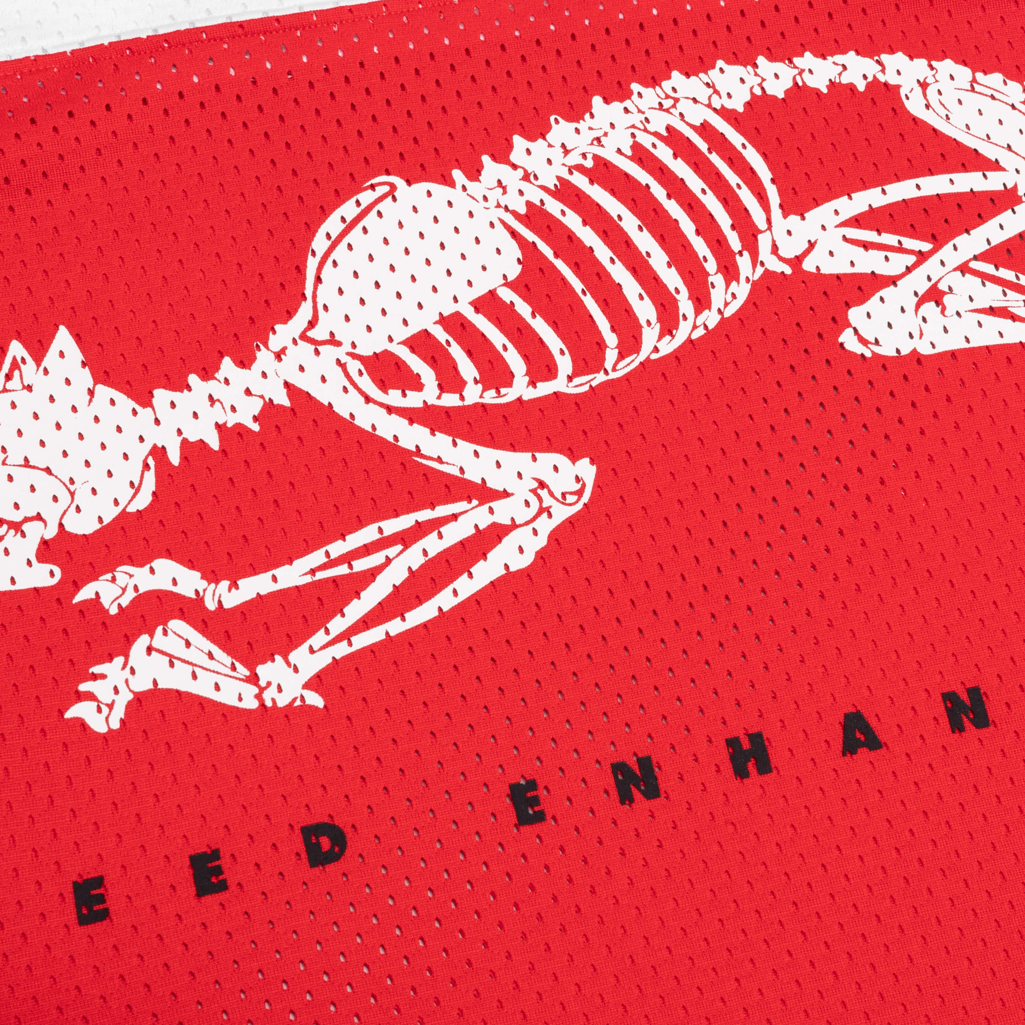 Puma x Aries Mesh Long Sleeve - Red - Image 3