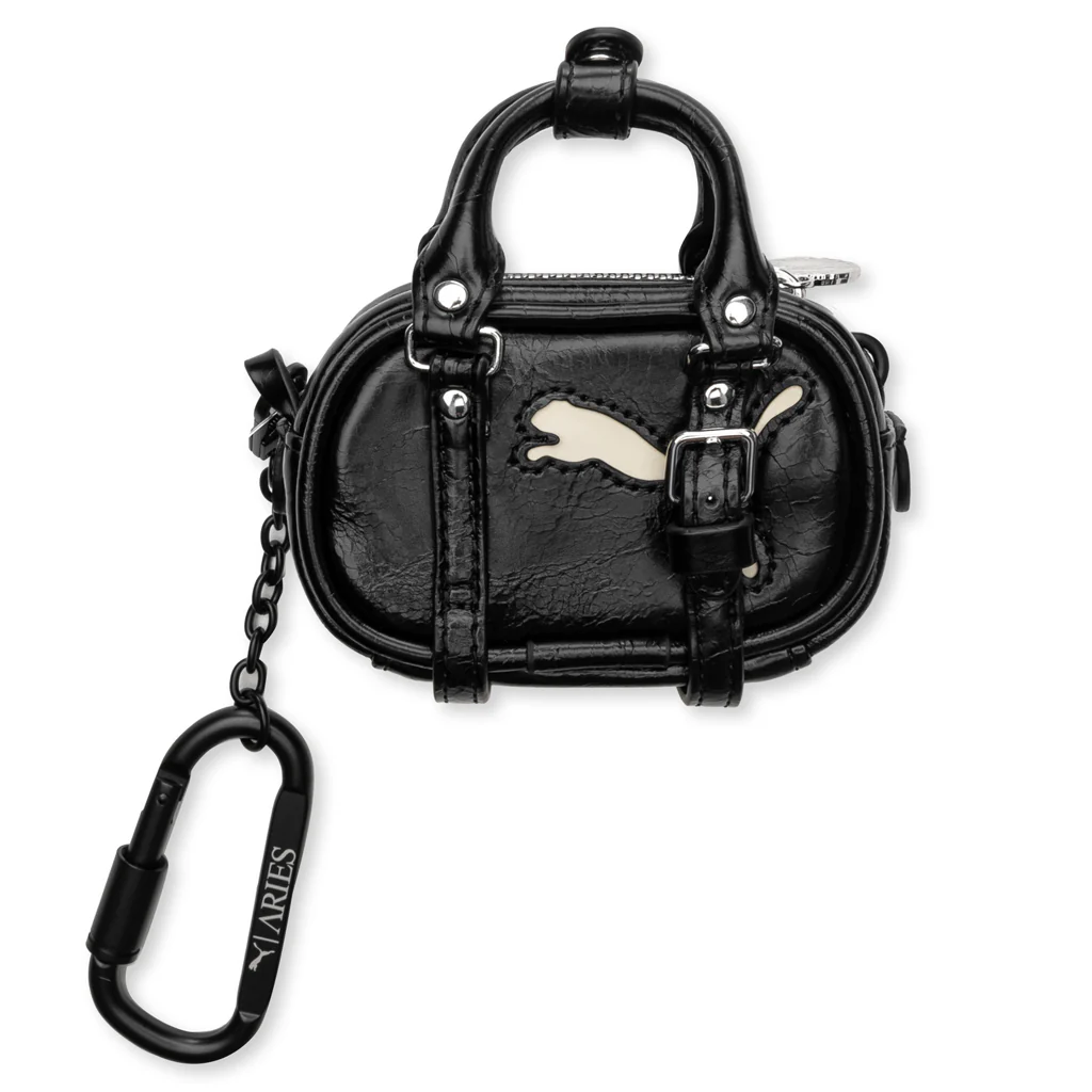 Puma x Aries Mini Grip Bag - Black - Image 2