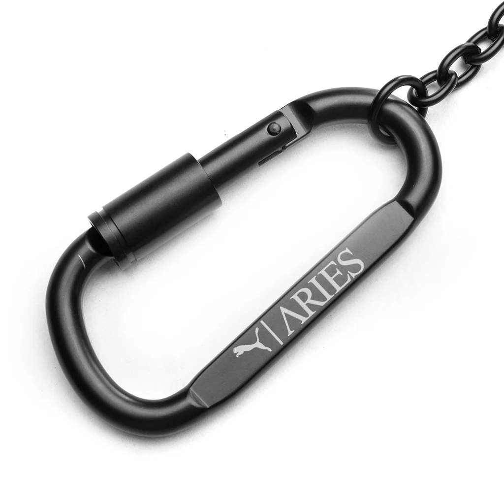 Puma x Aries Mini Grip Bag - Black - Image 5