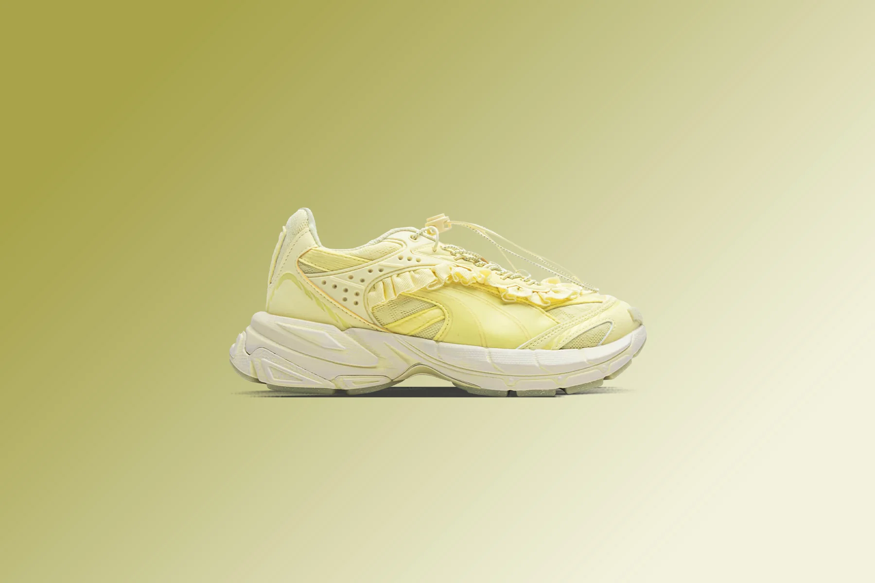 Puma x Collina Strada Women's Velophasis - Vintage Yellow - Image 5