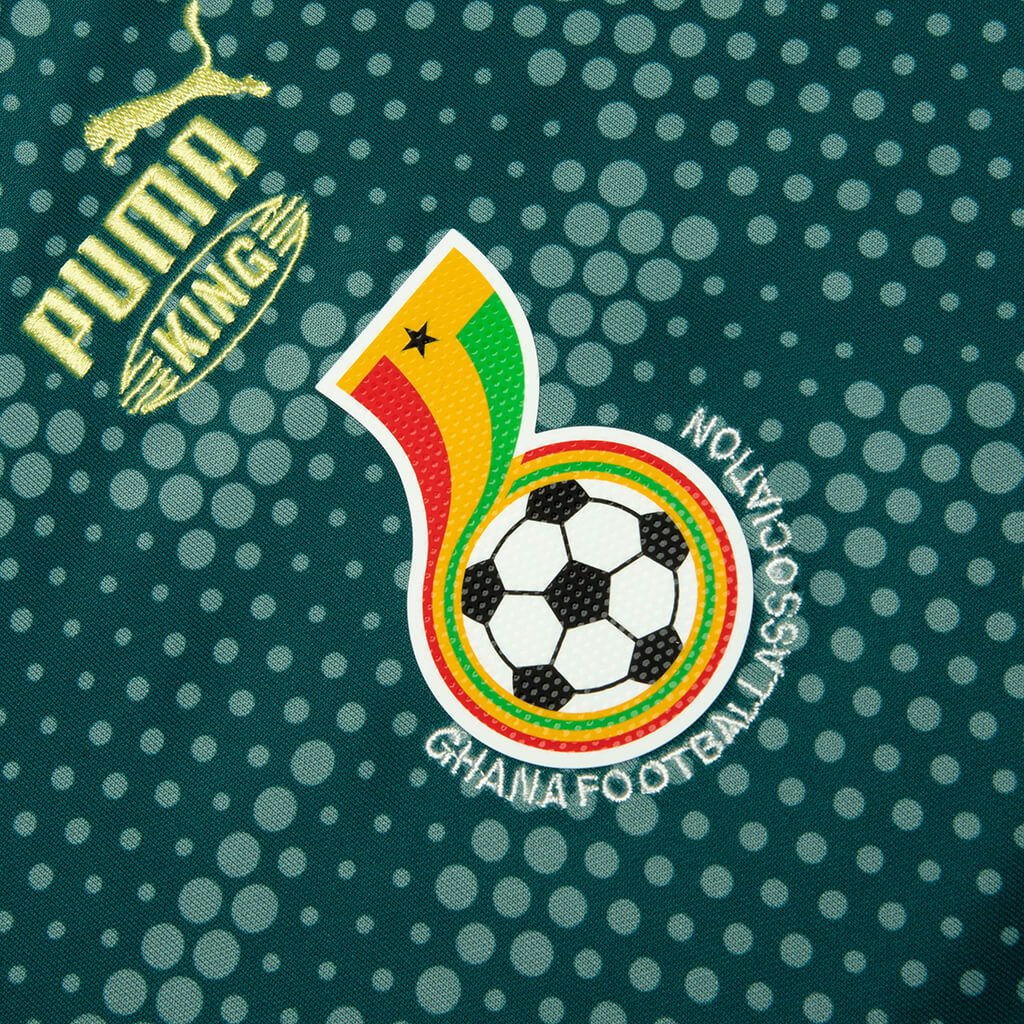 PUMA x Ghana x Salehe Bembury King Jersey - Emerald Ice - Image 3