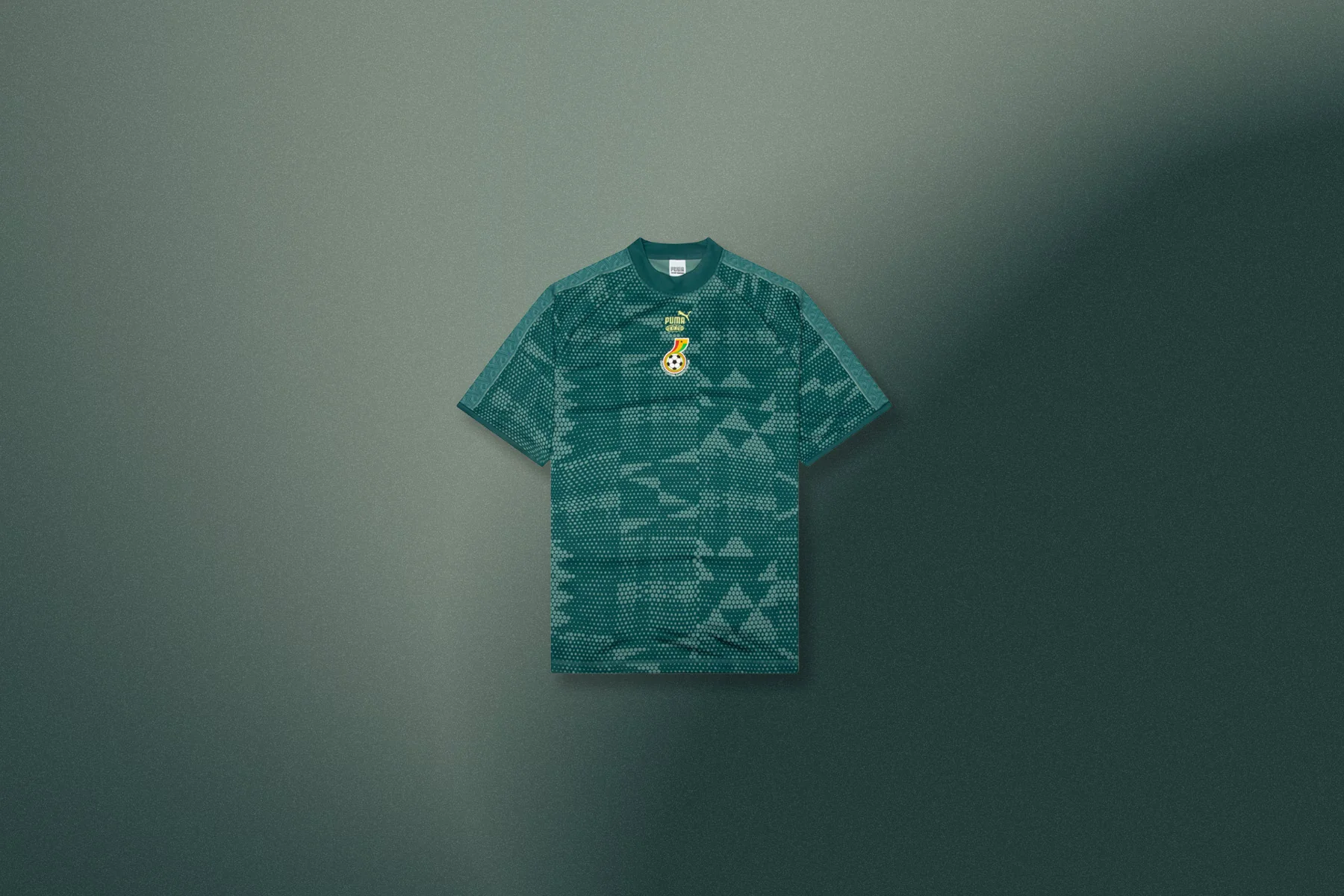 PUMA x Ghana x Salehe Bembury King Jersey - Emerald Ice - Image 4