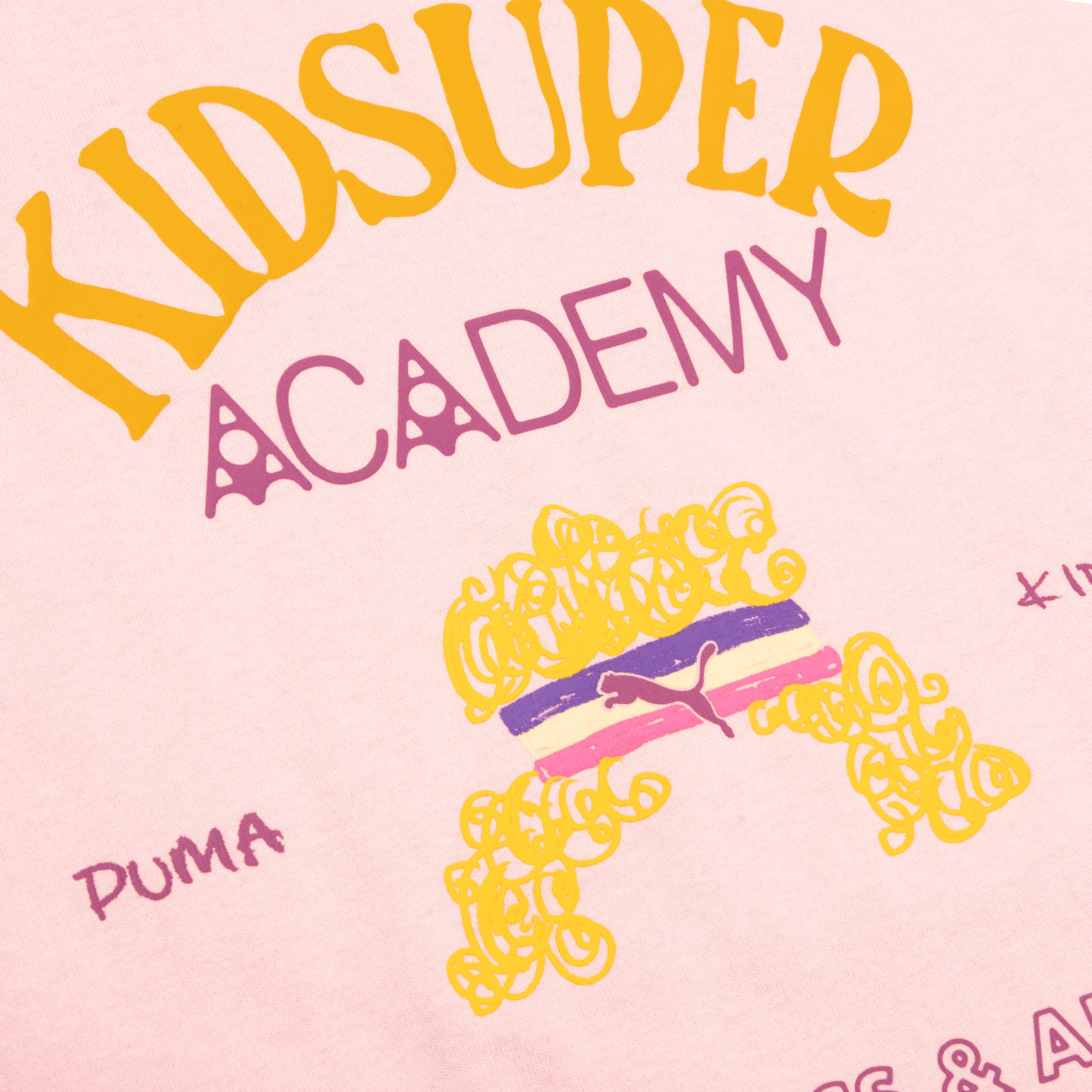 Puma x KidSuper Graphic Tee - Pink - Image 3