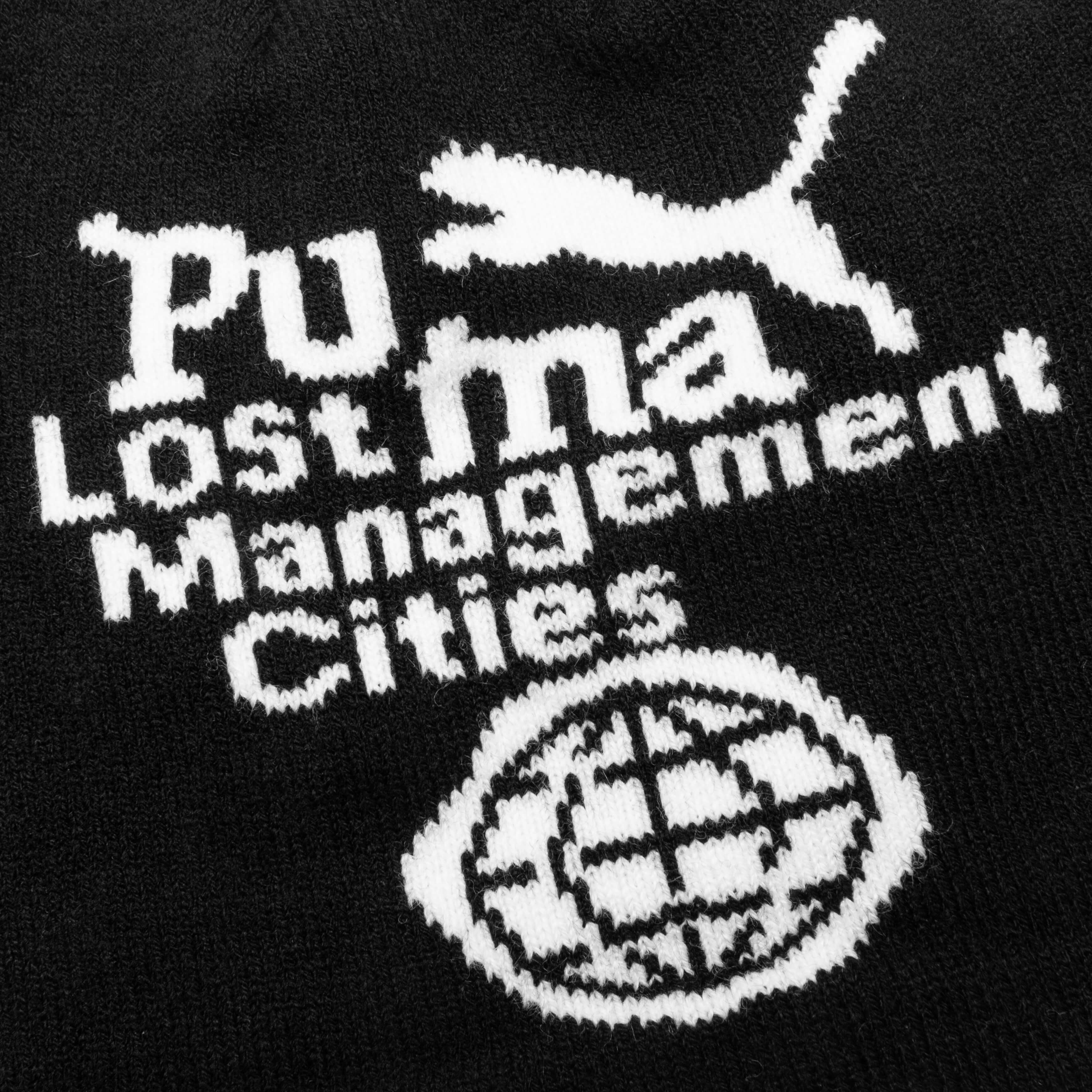Puma x LMC Cuffless Beanie - Black - Image 3