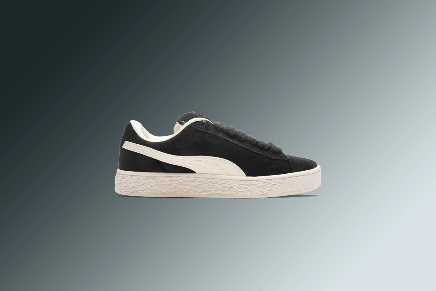 Puma x Pleasures Suede XL - Black/Frosted Ivory - Image 5