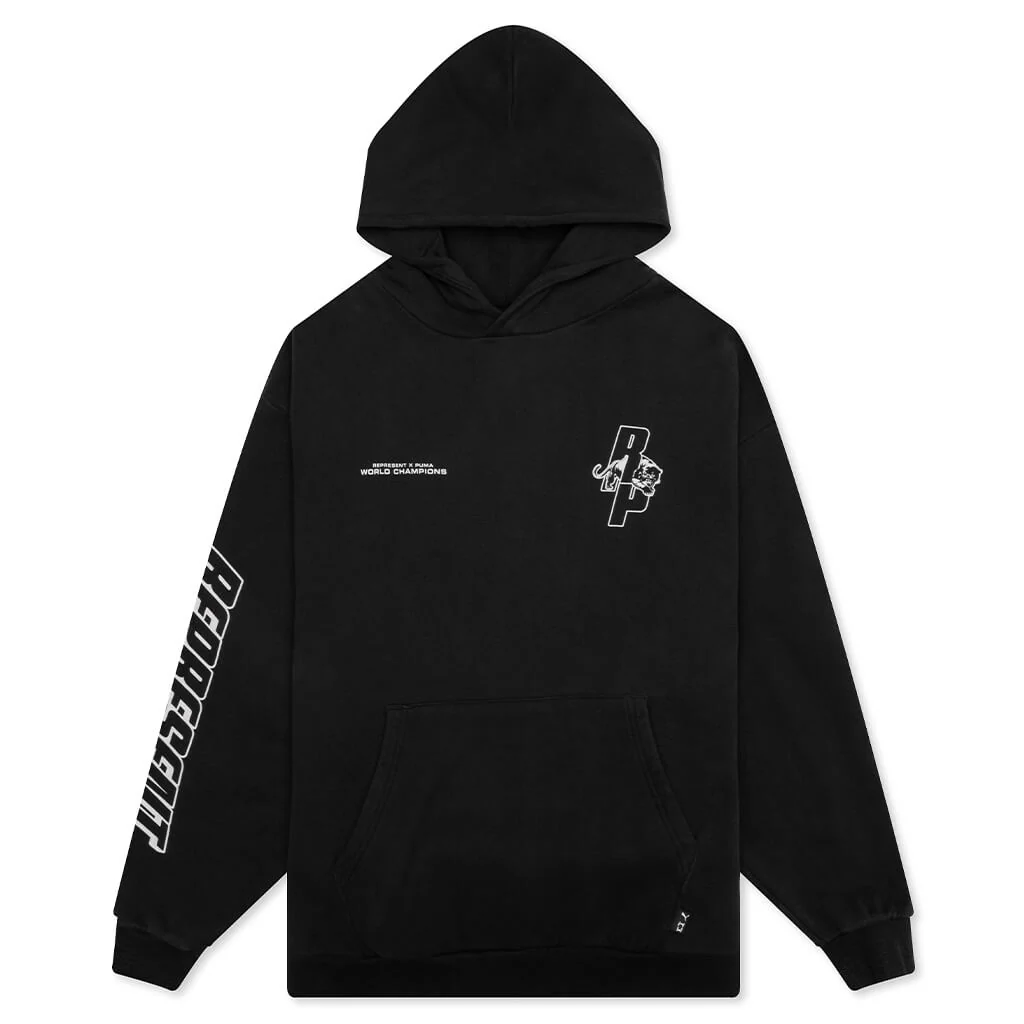 PUMA x Represent Oversized Hoodie - Puma Black