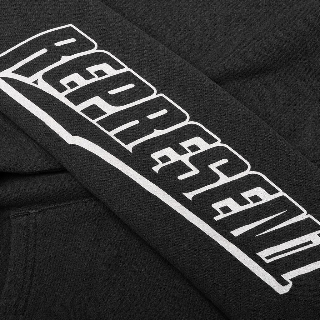 PUMA x Represent Oversized Hoodie - Puma Black - Image 5