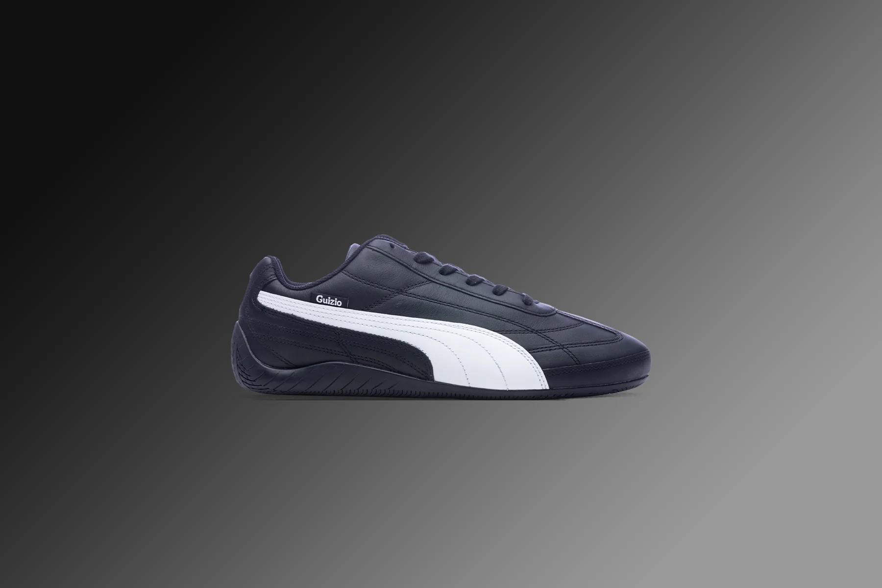 Puma x Danielle Guizio Leather Speedcat - Black/White - Image 5