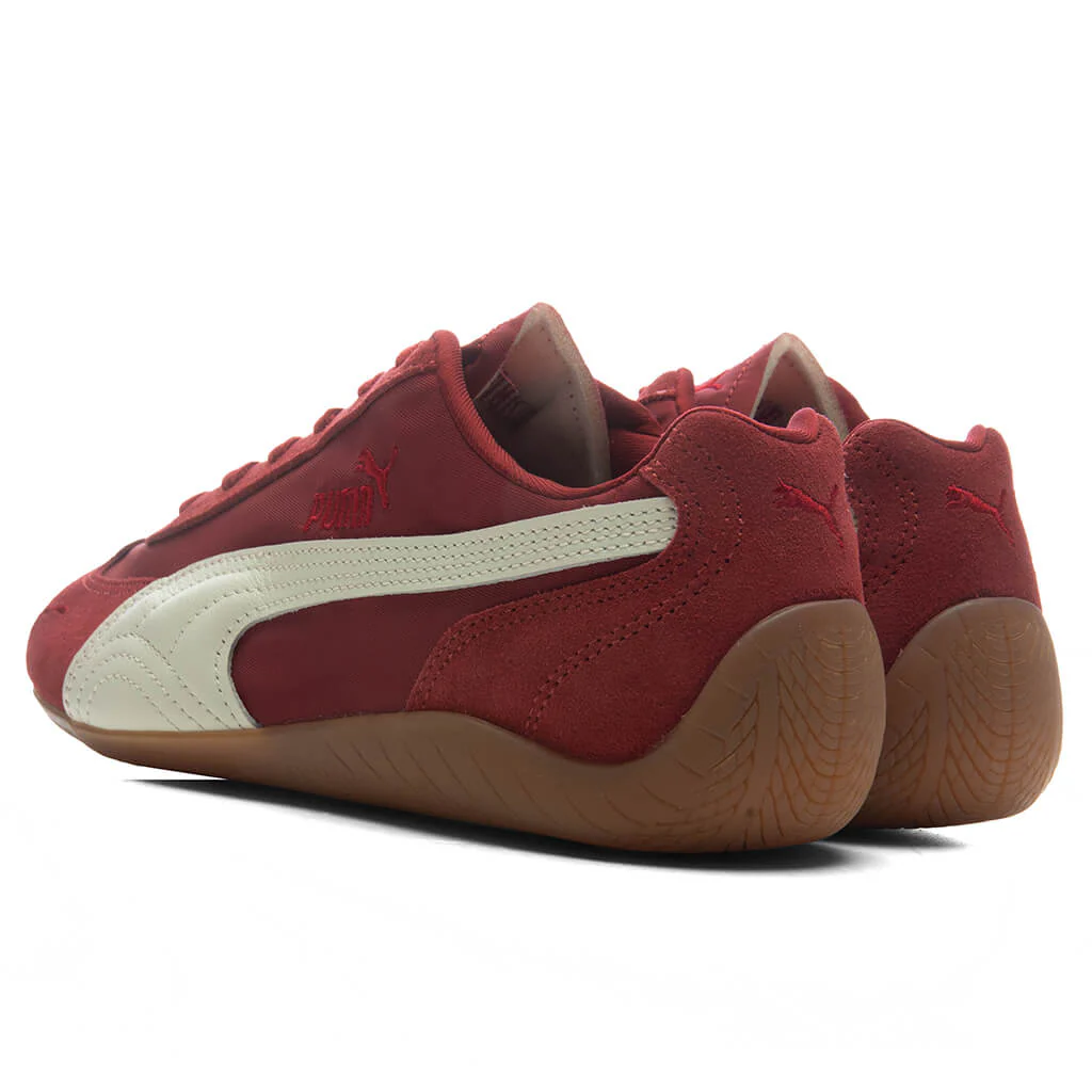 Speedcat Nylon - Dark Crimson/Puma White - Image 2