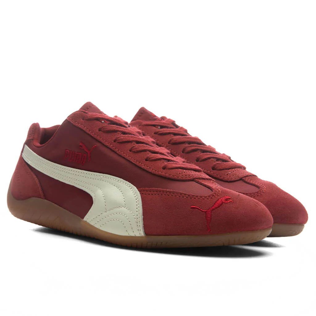 Speedcat Nylon - Dark Crimson/Puma White - Image 5