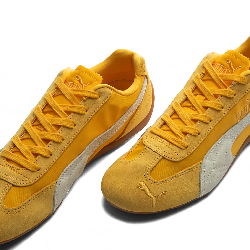 Speedcat Nylon - Yellow Sizzle/Puma White - Image 3