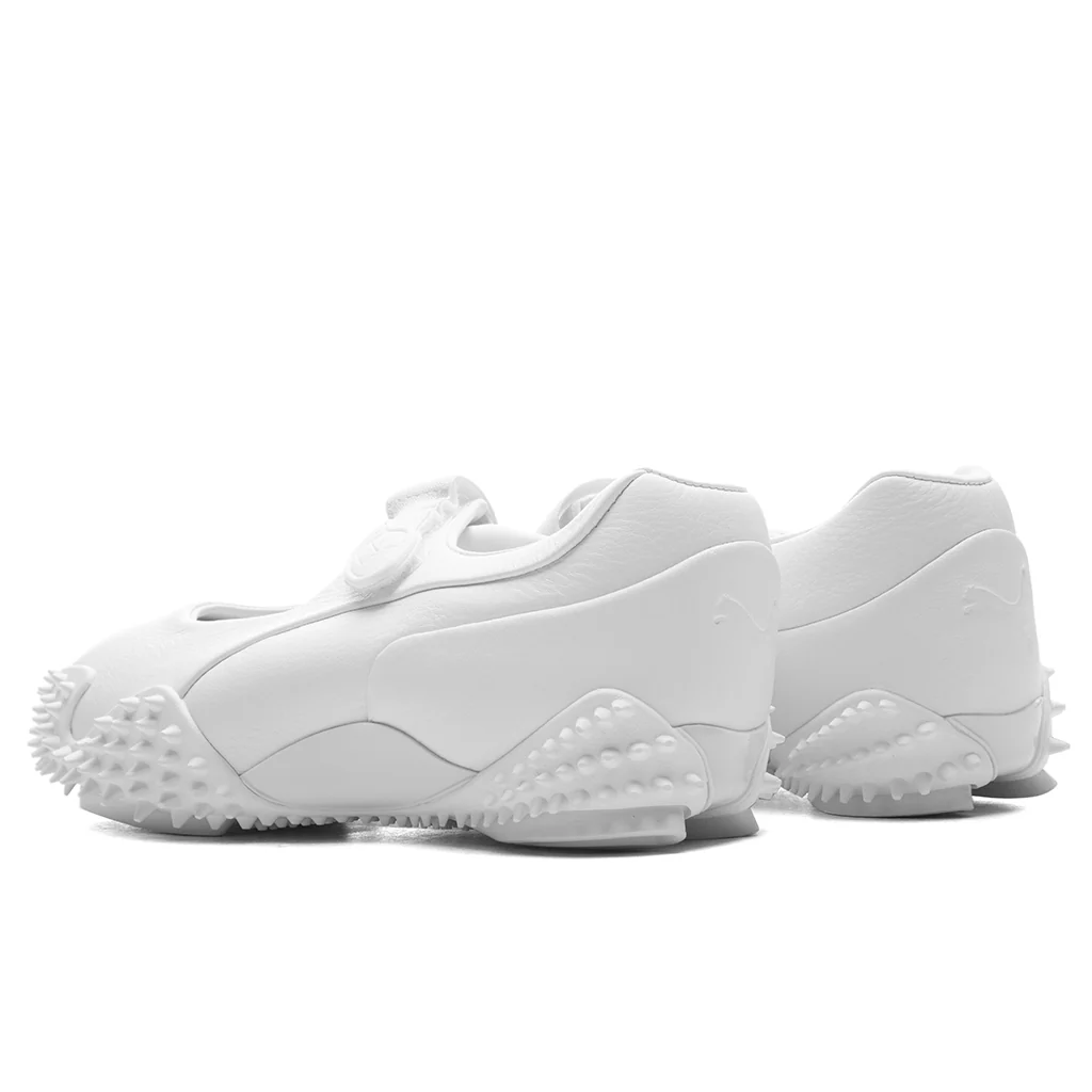 Women's Mostro Fey Leather - White - Image 3