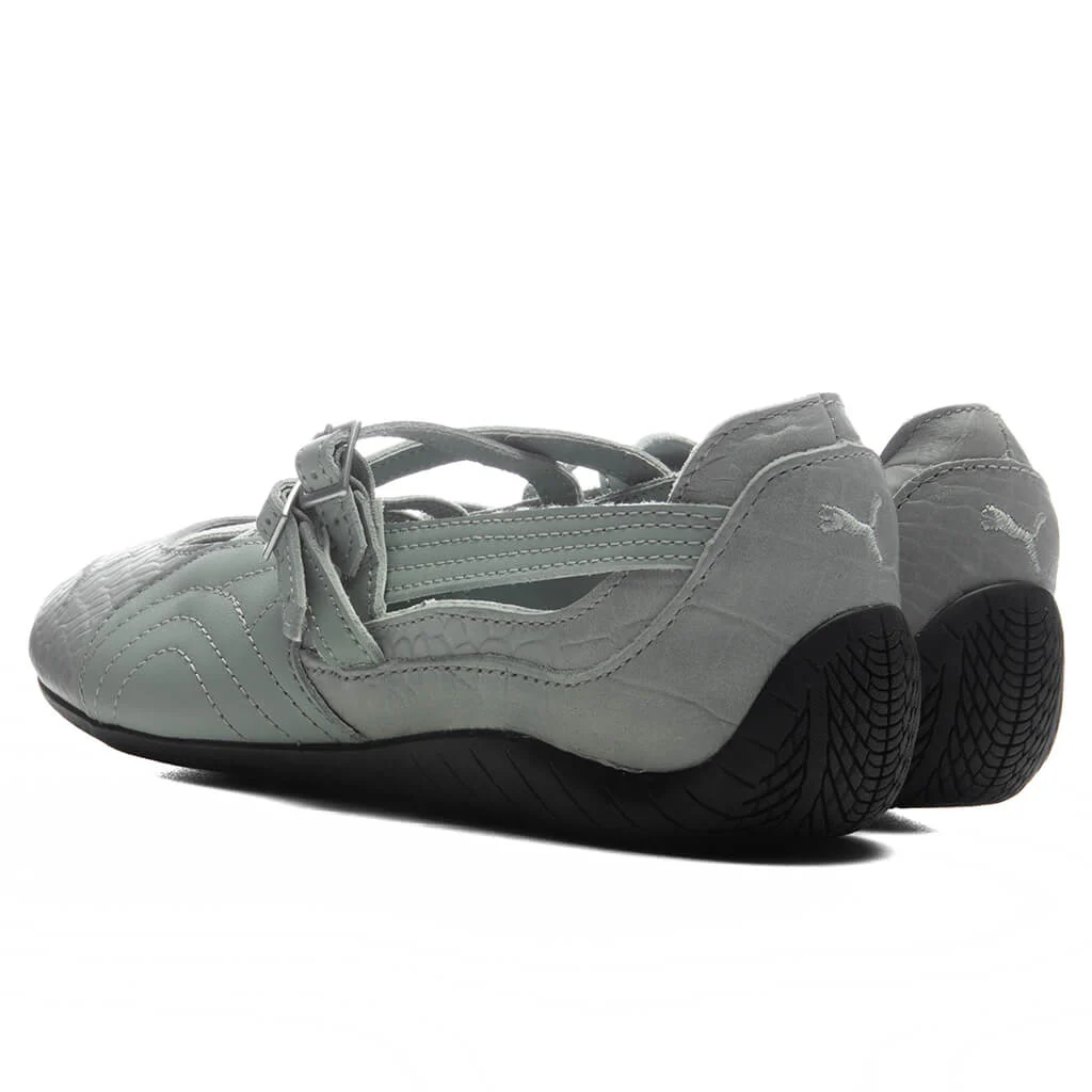Women's Speedcat Ballet Croc - PUMA White/Vapor Gray - Image 2