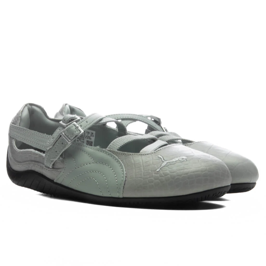 Women's Speedcat Ballet Croc - PUMA White/Vapor Gray - Image 5