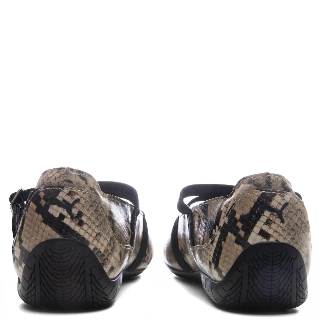 Women's Speedcat Ballet Snake - Puma Black/Vapor Gray - Image 4
