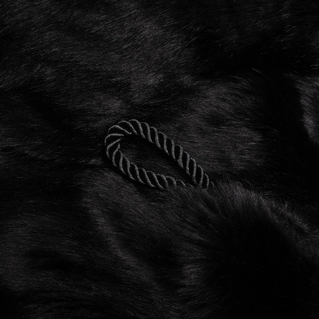 Puma x A$AP Rocky Flacko Fur Coat - Black - Image 5