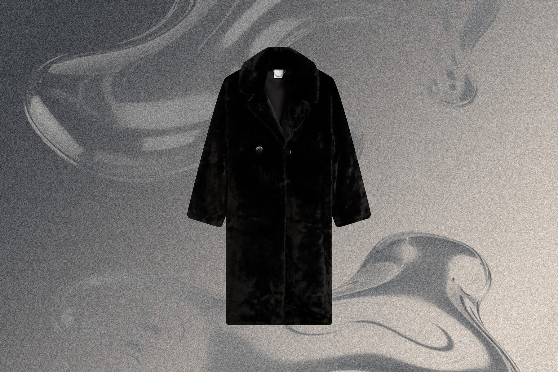 Puma x A$AP Rocky Flacko Fur Coat - Black - Image 6