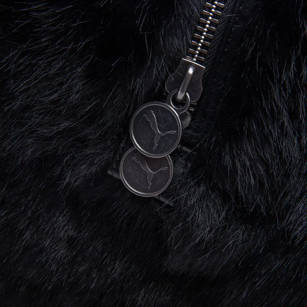 Puma x A$AP Rocky Fur Bag - Black/White - Image 3