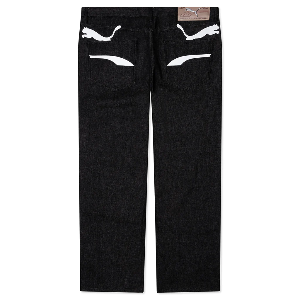 Puma x A$AP Rocky Printed Denim - Black/Denim - Image 2