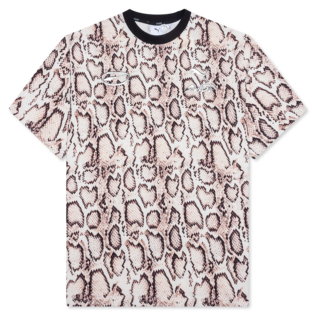 Puma x A$AP Rocky Snakeskin Tee - Frosted Ivory