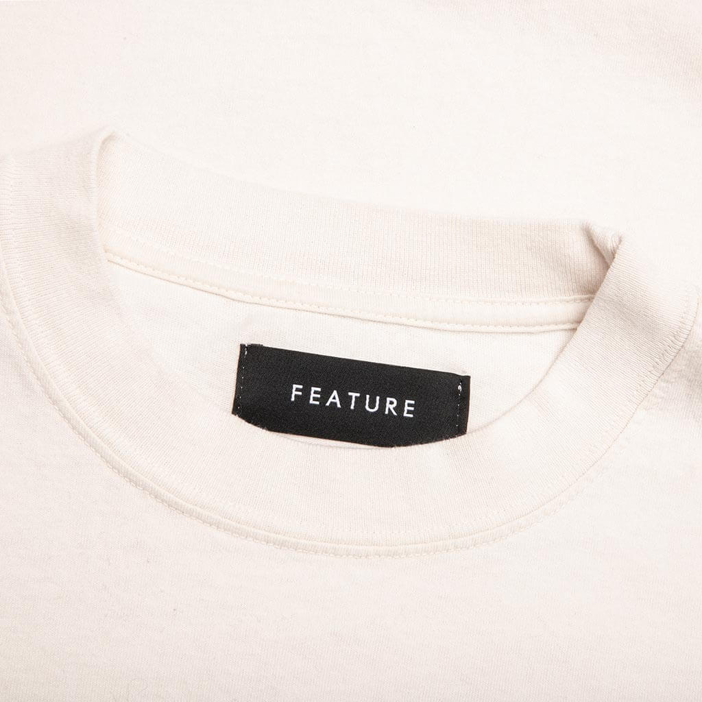 Puma x Feature Racing Tee - Cannoli Cream - Image 3