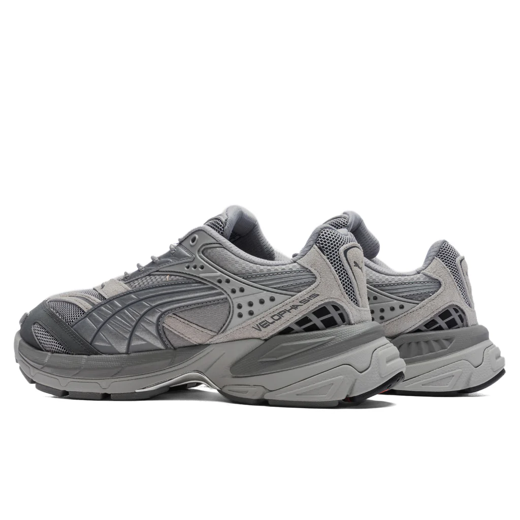 Puma x Feature Velophasis - Concrete Gray/Puma Aged Silver - Image 3