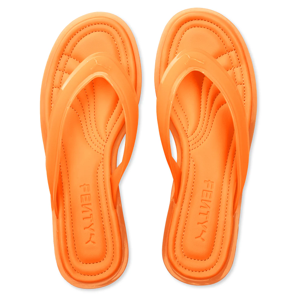 Puma x Fenty Women's Cat Cleat Jelly - Pumpkin Pie - Image 4