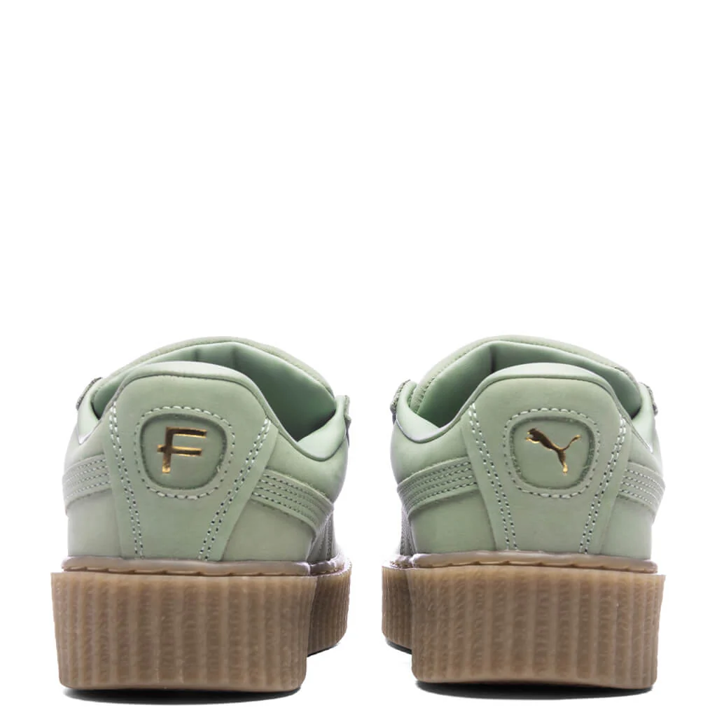 Puma x Fenty Creeper Phatty Nubuck (JR) - Green Fog - Image 4