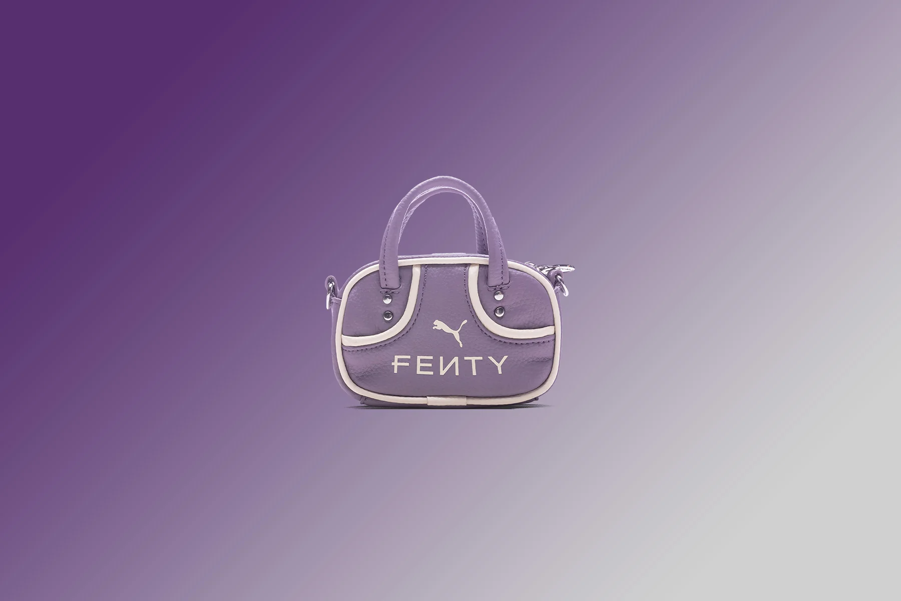 Puma x Fenty Pocket Grip Bag - Pale Plum/Alpine Snow - Image 3