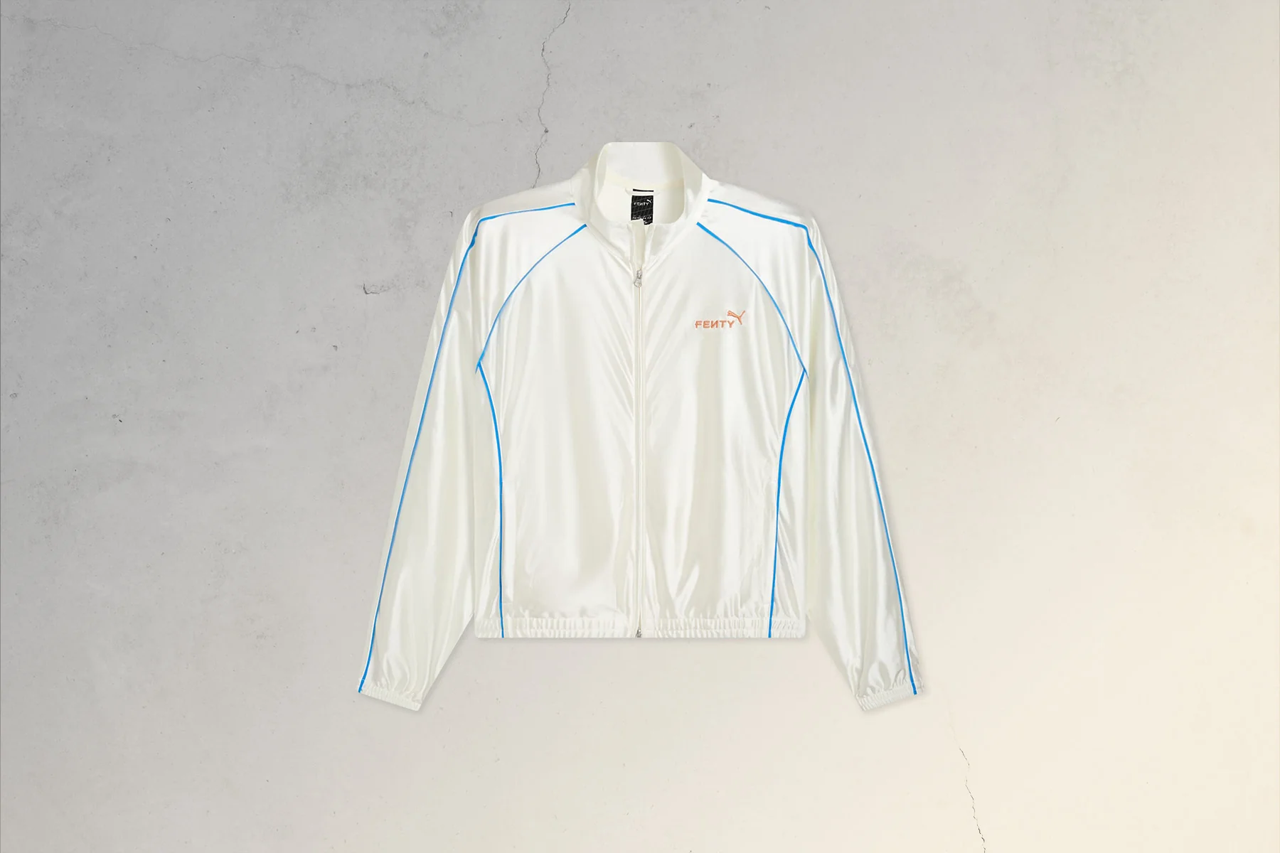 Puma x Fenty T7 Piping Track Jacket - Warm White - Image 6
