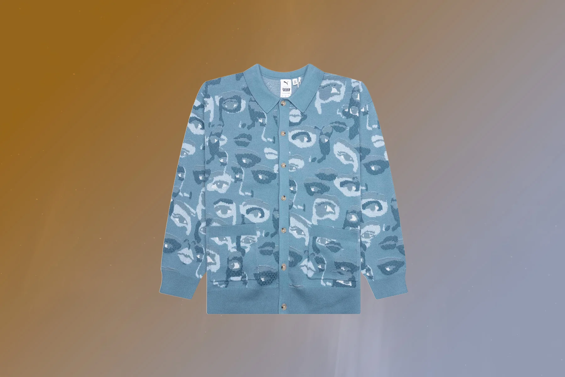 Puma x Kidsuper Cardigan - Zen Blue - Image 6
