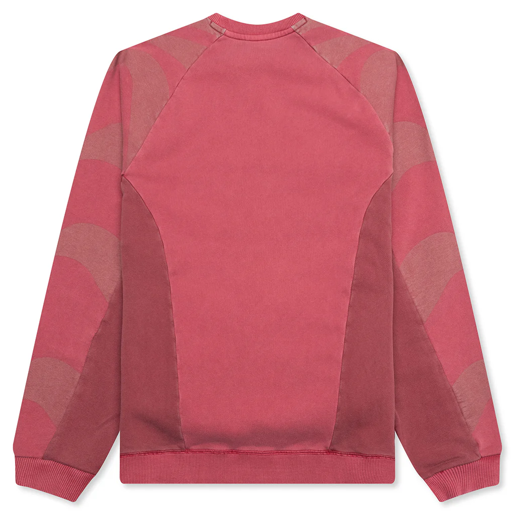Puma x KidSuper Crewneck Sweatshirt - Dark Crimson - Image 2