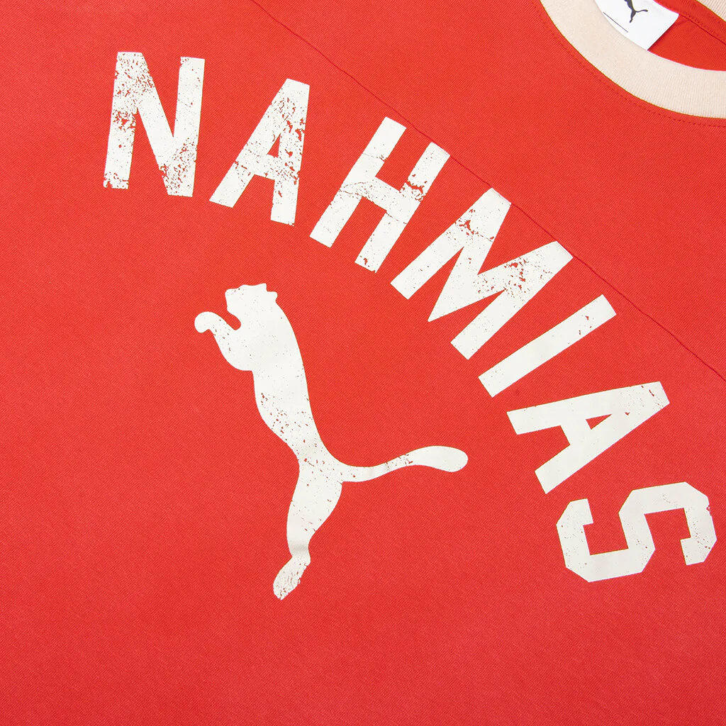 PUMA x Nahmias Graphic Tee - Candy Apple - Image 3