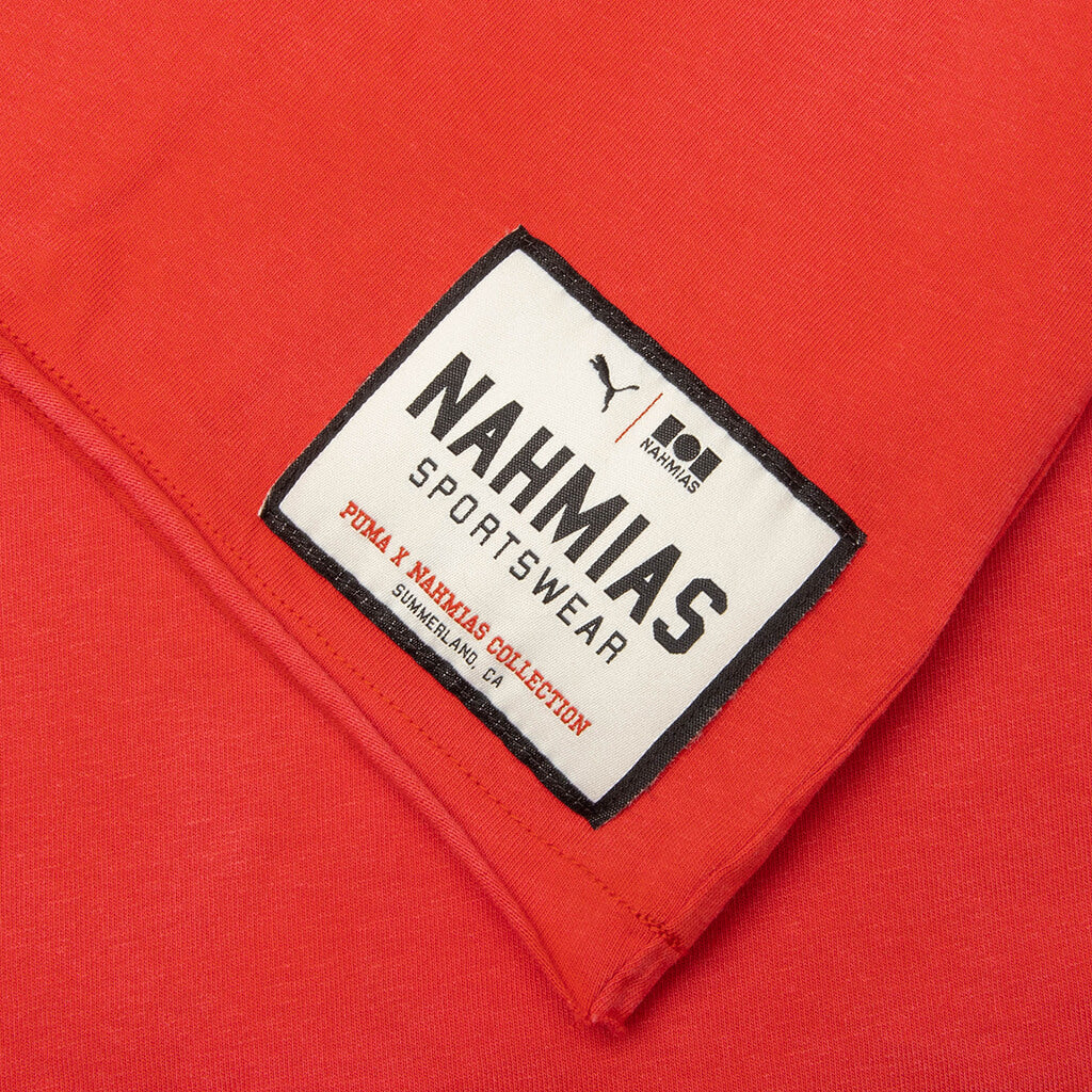 PUMA x Nahmias Graphic Tee - Candy Apple - Image 4