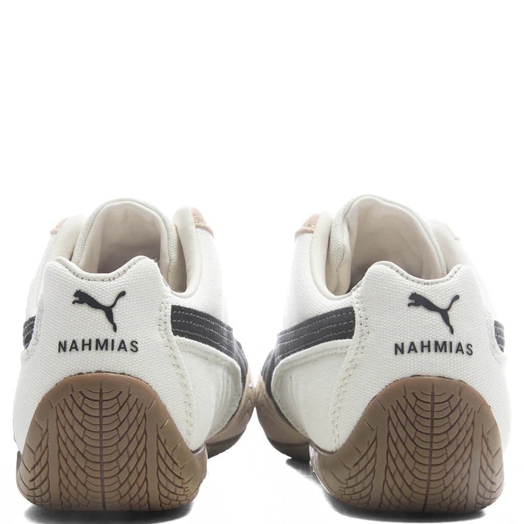 PUMA x Nahmias Speedcat - Warm White/Sand Dune/Flat Dark Gray - Image 4