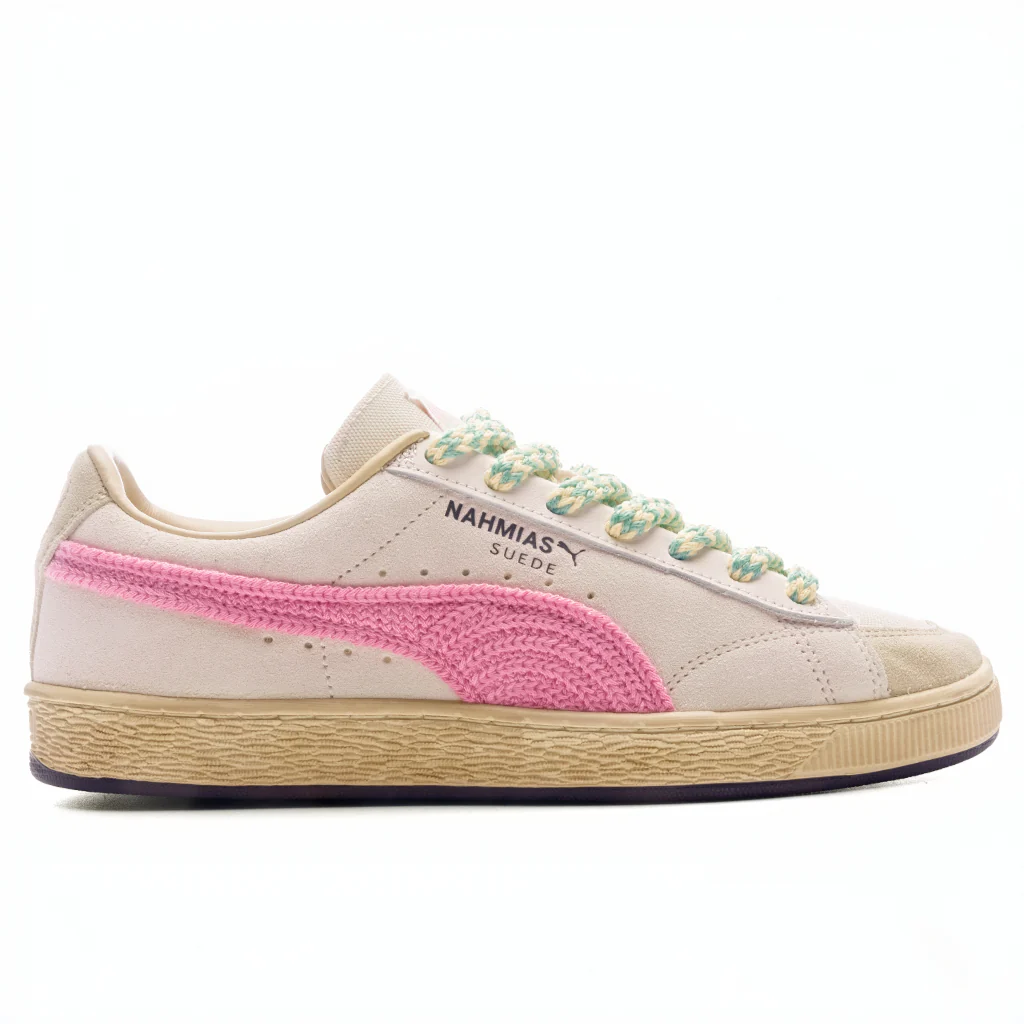 PUMA x Nahmias Suede Crochet - Jasmine Flower/Pink Pixel/Canvas