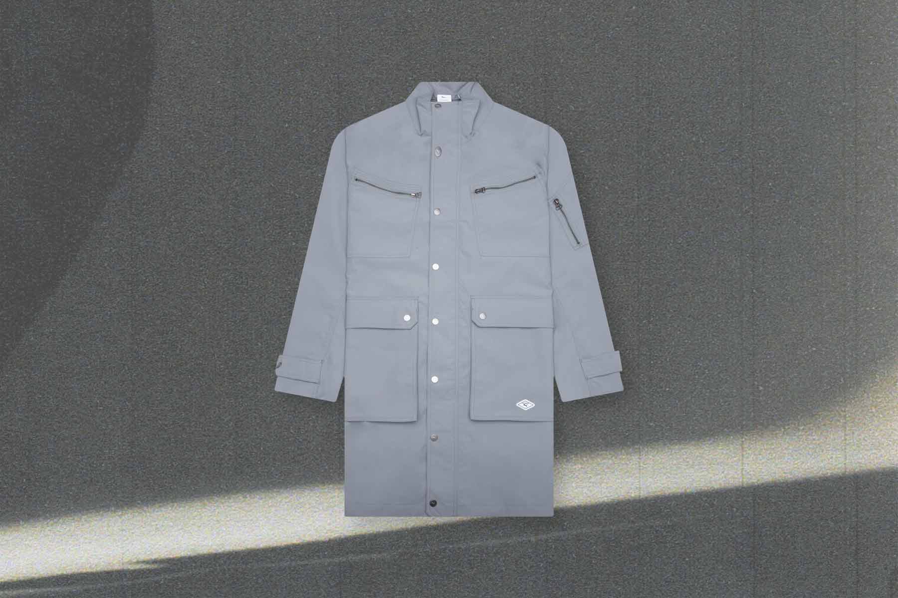 Puma x Nanamica Woven Coat - Grey - Image 6