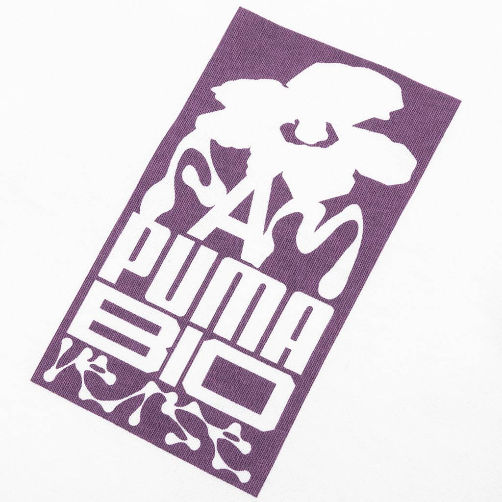Puma x P.A.M. Graphic Tee - White - Image 3