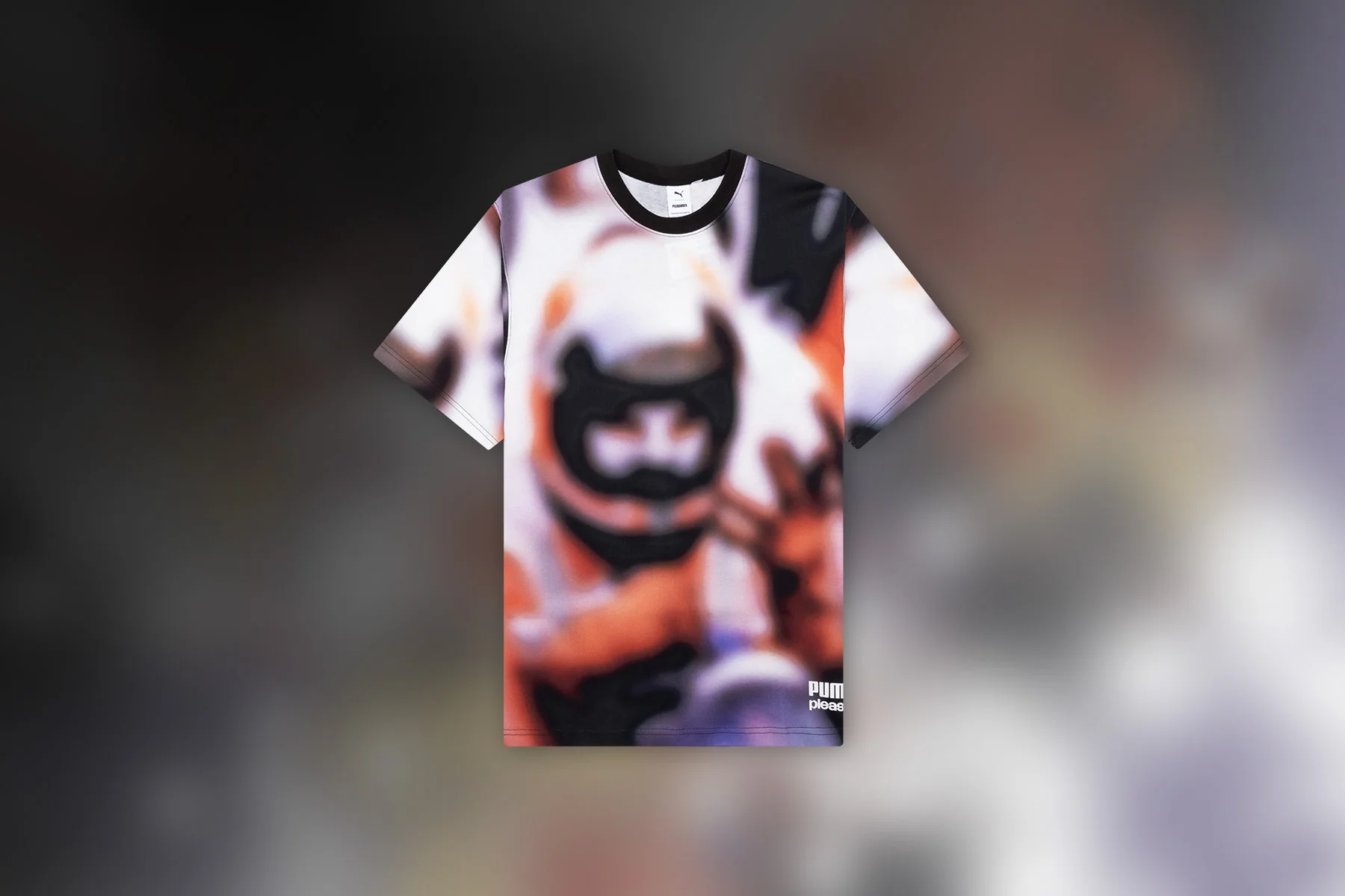 Puma x Pleasures AOP Tee - White - Image 5