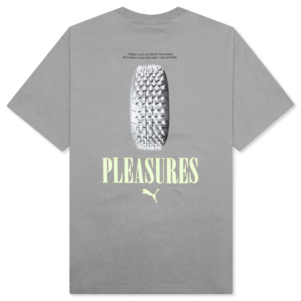 Puma x Pleasures Graphic Tee - Stormy Slate - Image 2
