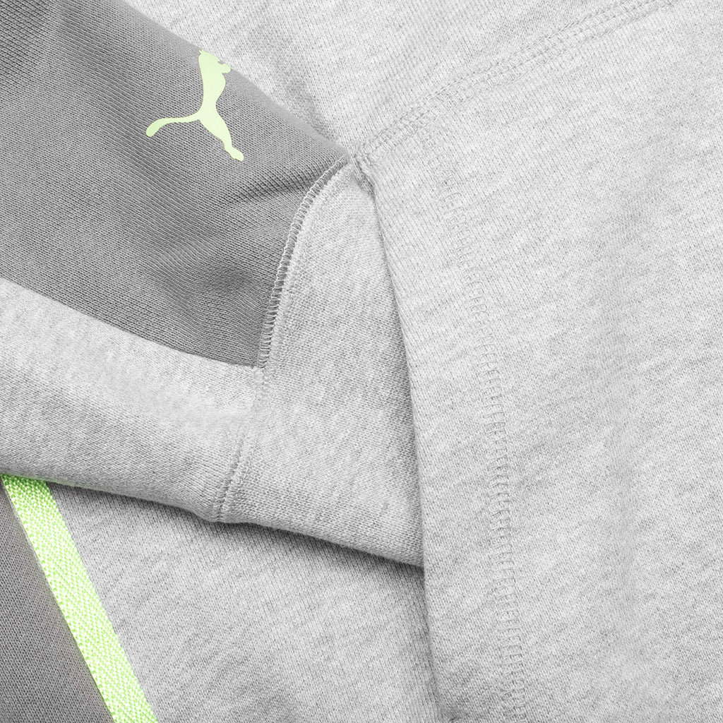 Puma x Pleasures Hoodie - Light Grey Heather - Image 4