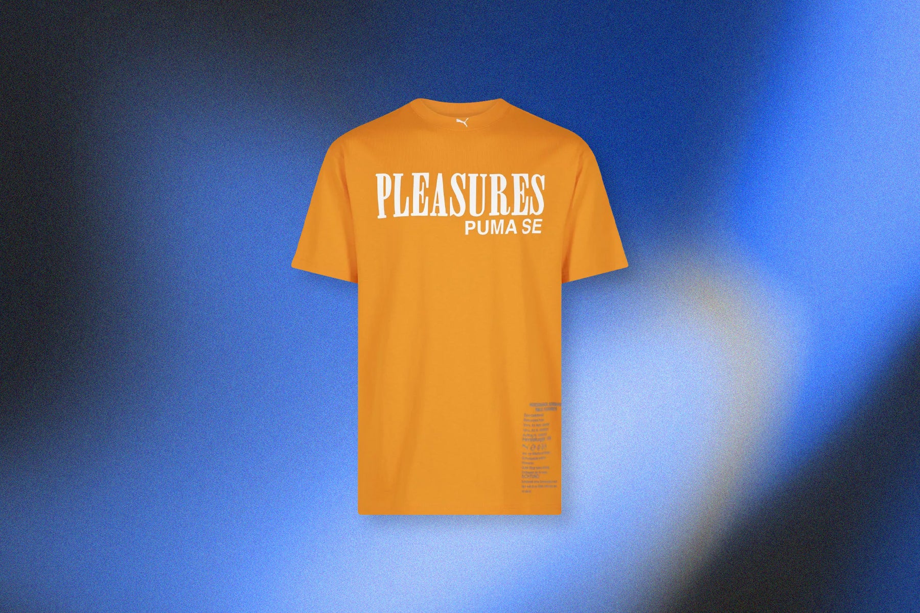 Puma x Pleasures Typo Tee - Orange - Image 6