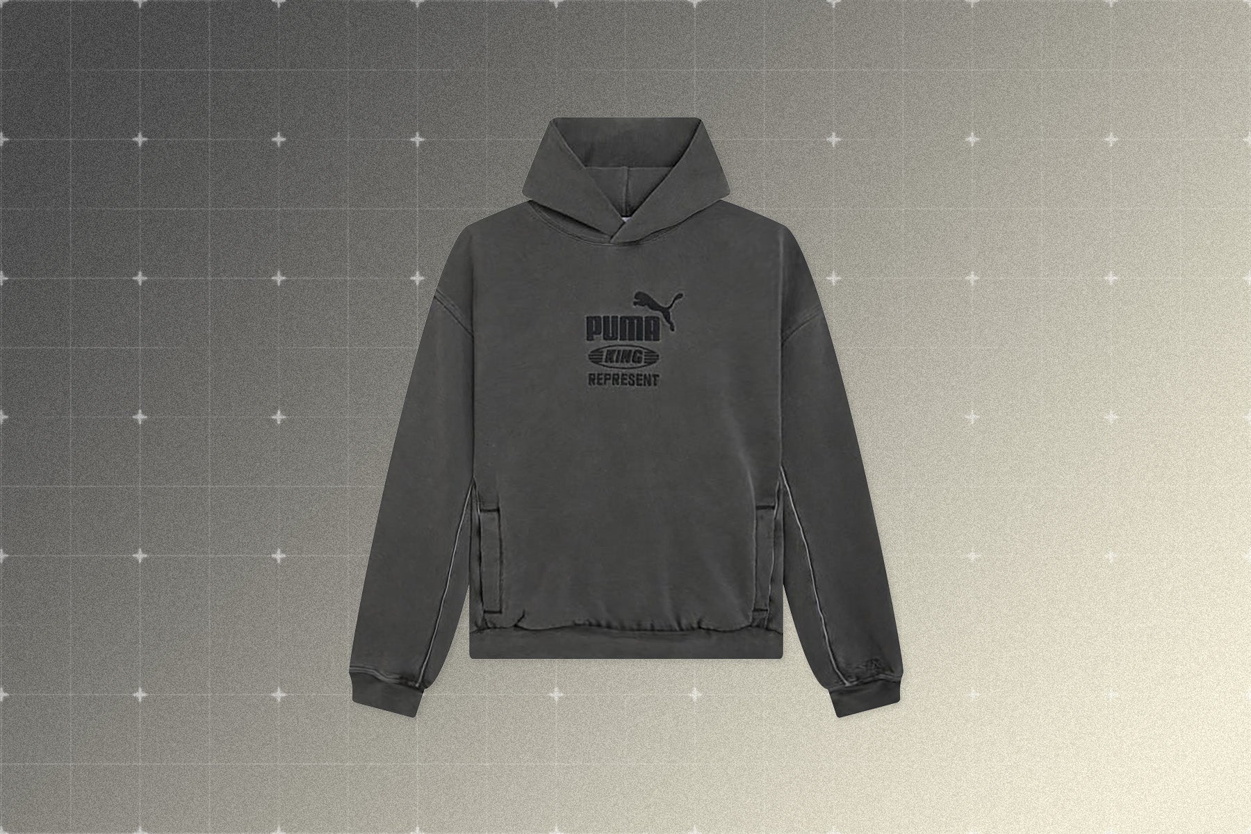 Puma x Represent Graphic Hoodie - Flat Dark Gray - Image 6