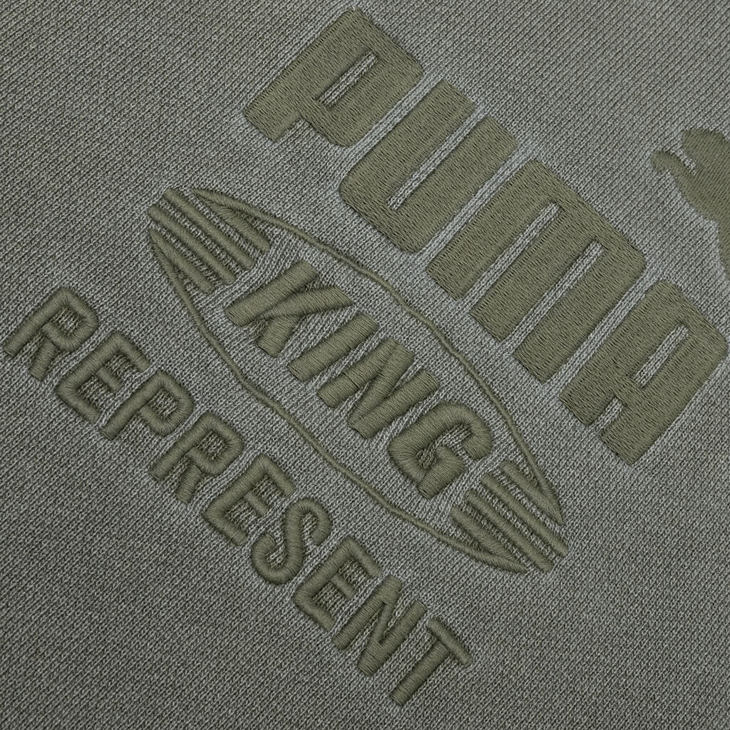 Puma x Represent Graphic Hoodie - Night Pine - Image 3